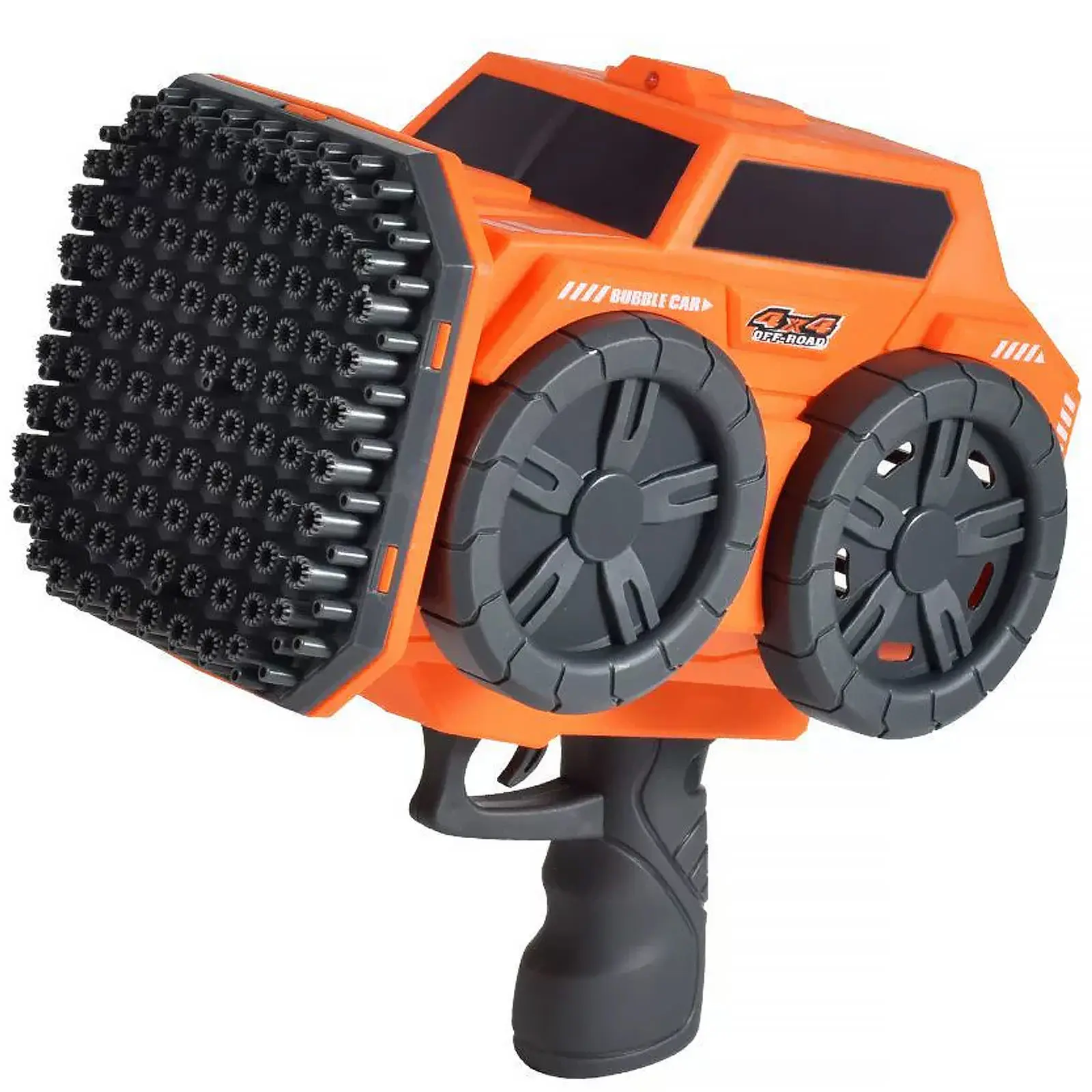 Пистолет с мыльными пузырями SHT KB1294 Car на 139 отверстий + 2xbottle 60ml, Orange 2, купить оптом с доставкой