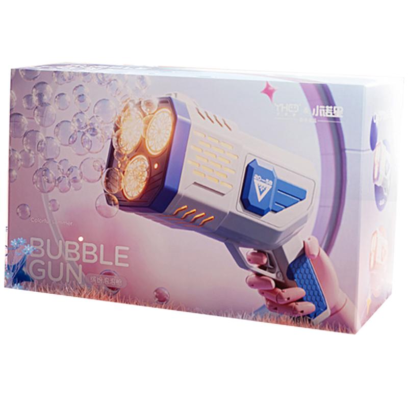 Пістолет з мильними бульбашками SHT 333-16 на 36 отворів + 2xbottle 150ml на малюнкі №3