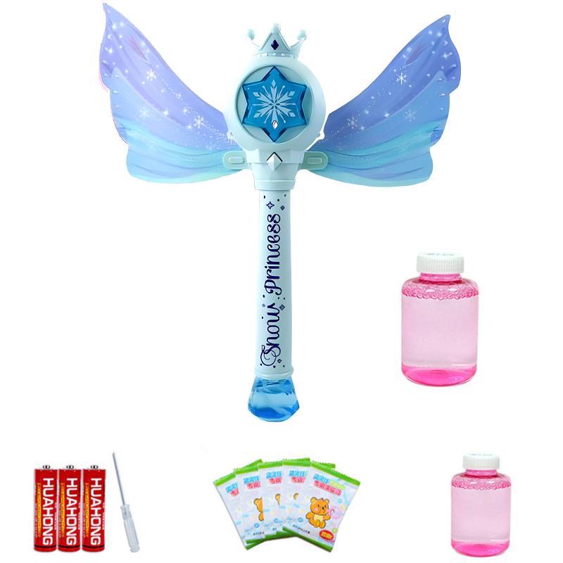 Пістолет з мильними бульбашками SHT 8603 Snow Princess + bottle 130ml на малюнкі №2