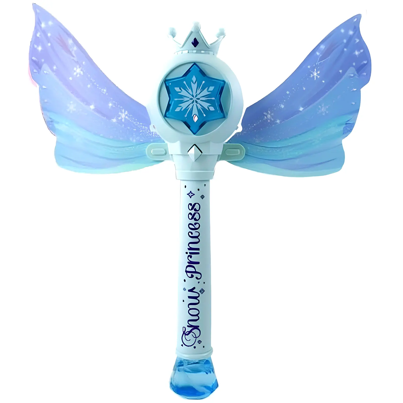 Пистолет с мыльными пузырями SHT 8603 Snow Princess + bottle 130ml, Blue, купить оптом с доставкой