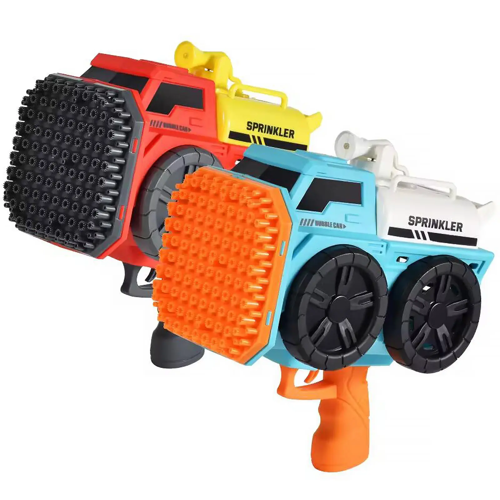 Уценка Пистолет с мыльными пузырями SHT KB1295 Truck на 139 отверстий + 2xbottle 60ml, купить оптом с доставкой