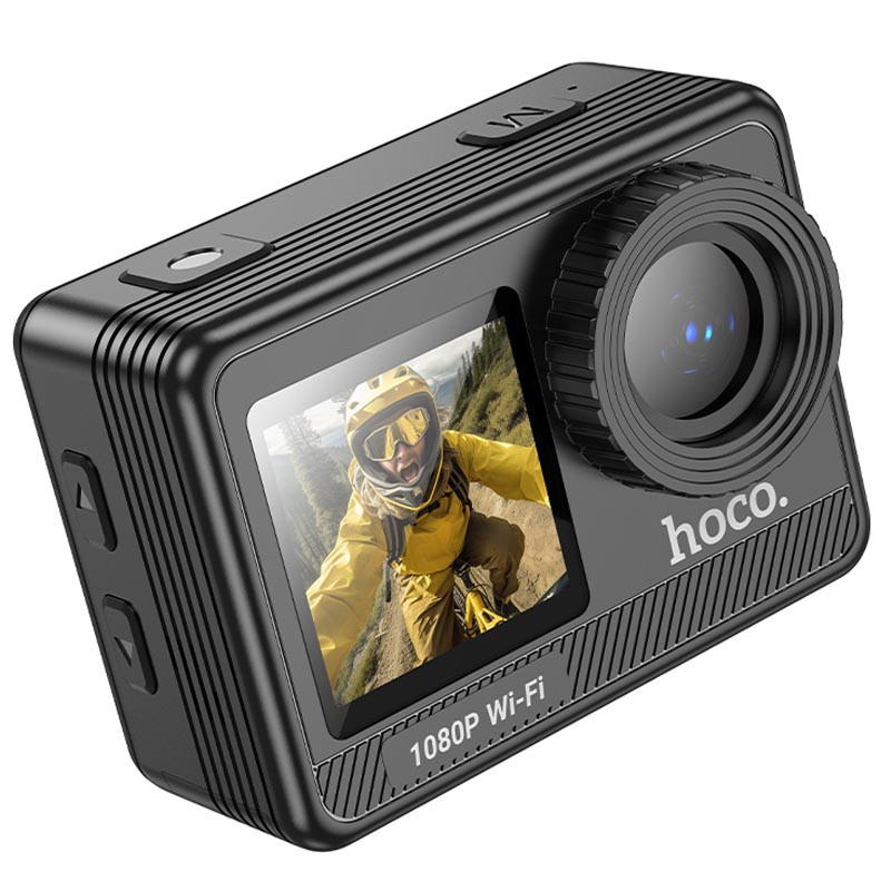 Екшн-камера Hoco DV103 Dual color screen sports camera на малюнкі №1