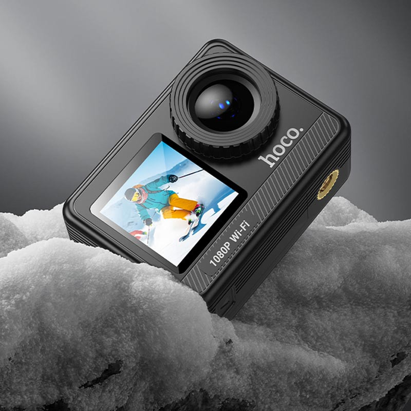 Екшн-камера Hoco DV103 Dual color screen sports camera на малюнкі №8