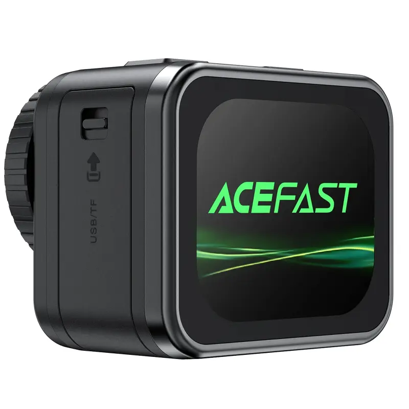 Экшн-камера Acefast X1 4K sports waterproof IPX8, Black 3, купить оптом с доставкой
