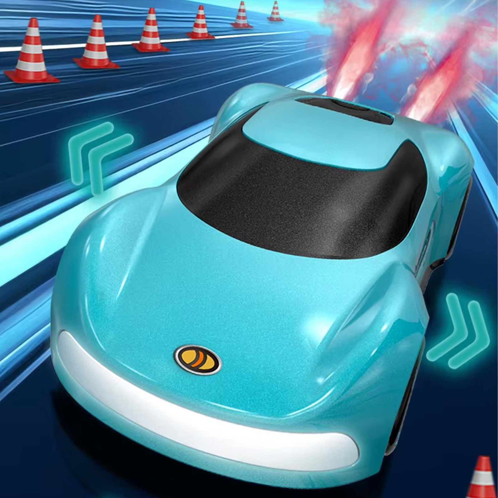 Дрифт-машина на радиоуправлении SCHE Y1801, Blue 2, купить оптом с доставкой