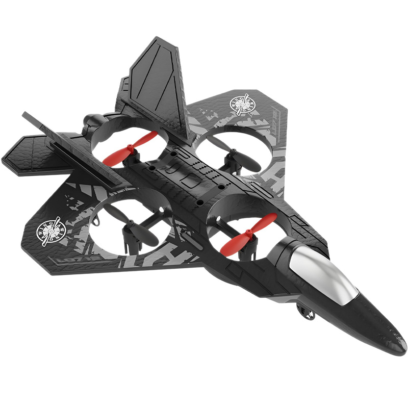 Самолет на радиоуправлении SCHE L0712 Aerobatic (with two remote controls), Black, купить оптом с доставкой