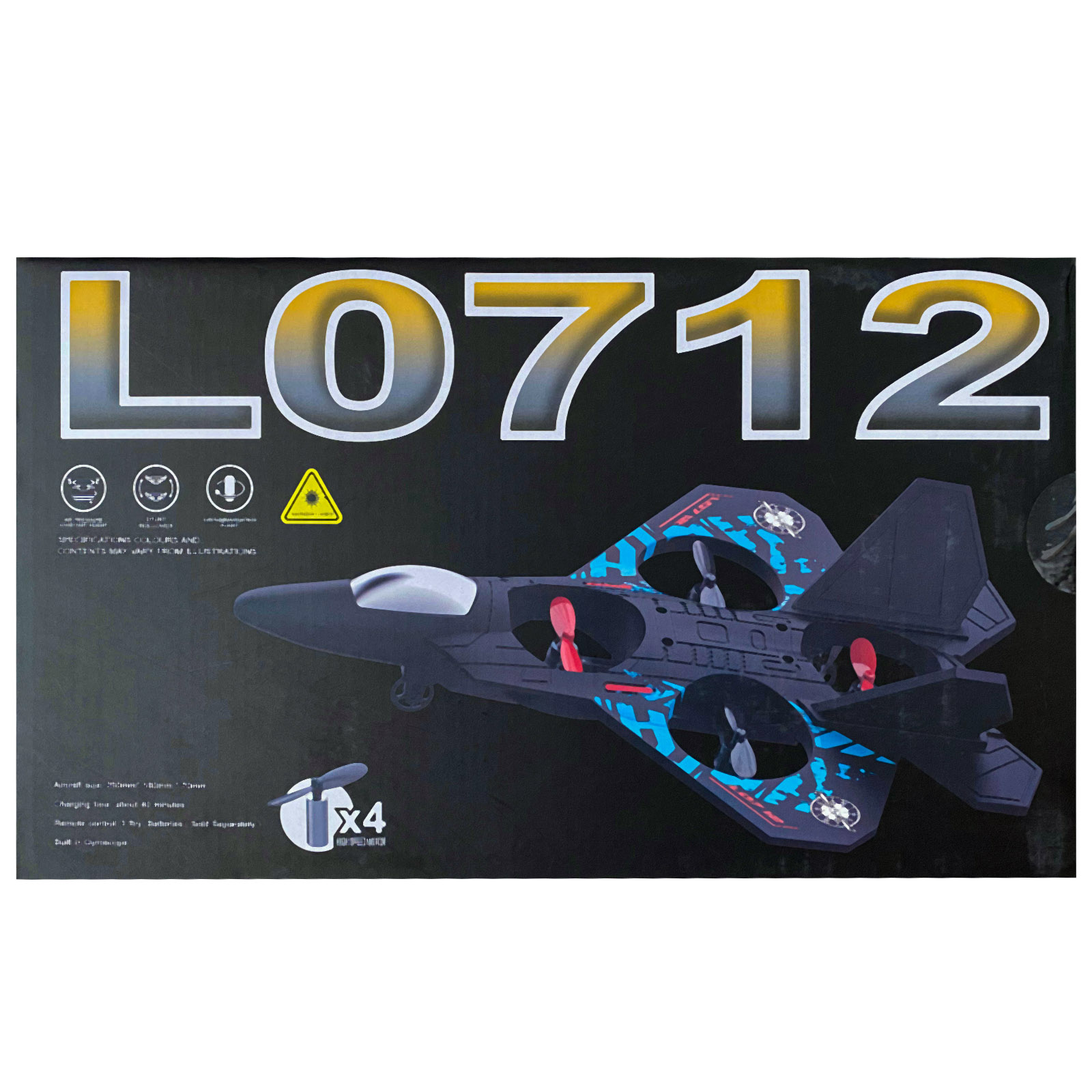 Самолет на радиоуправлении SCHE L0712 Aerobatic (with two remote controls), Blue 5, купить оптом с доставкой