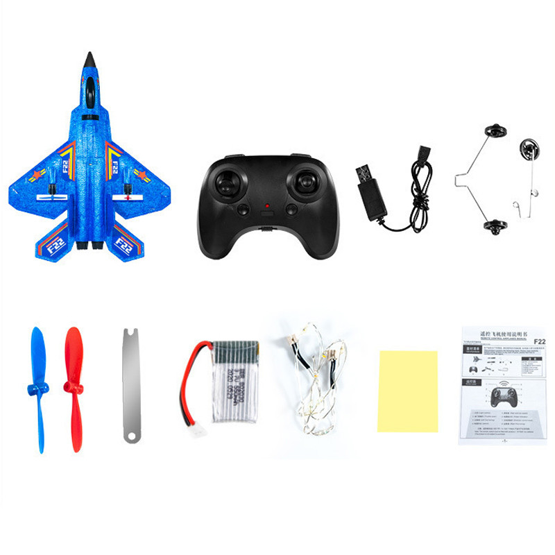 Самолет на радиоуправлении SCHE HW32 F22 Fighter на картинке №3