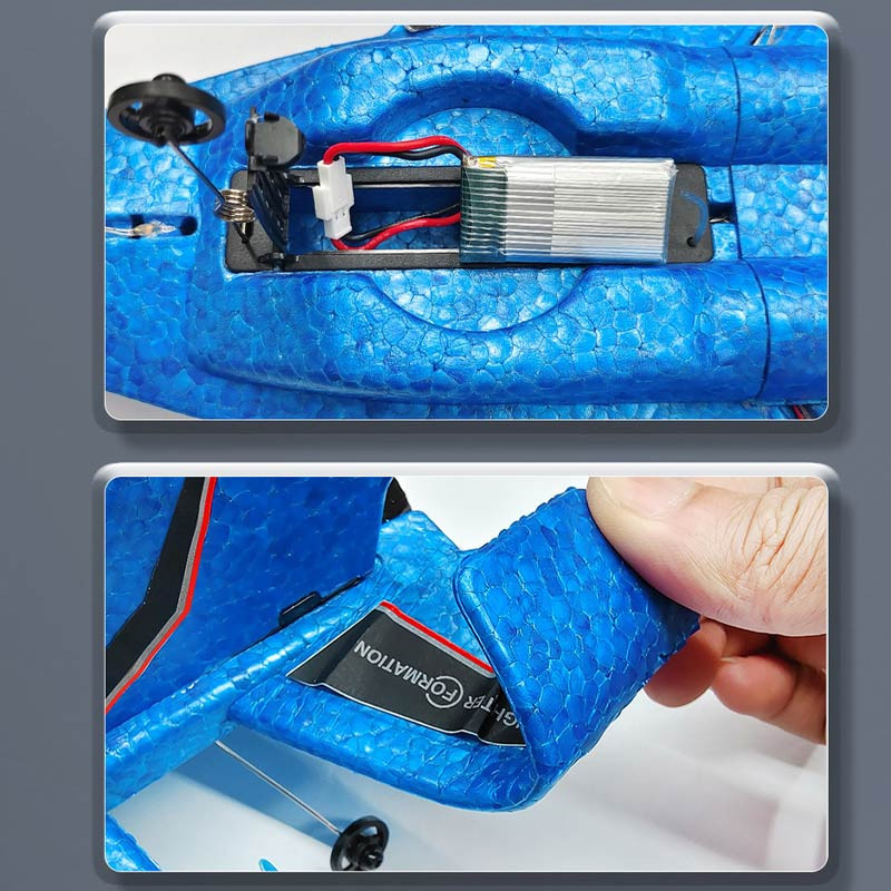 Самолет на радиоуправлении SCHE HW37 New Foam на картинке №5