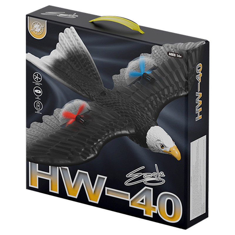 Самолет-птица на радиоуправлении SCHE HW40 Eagle на картинке №6
