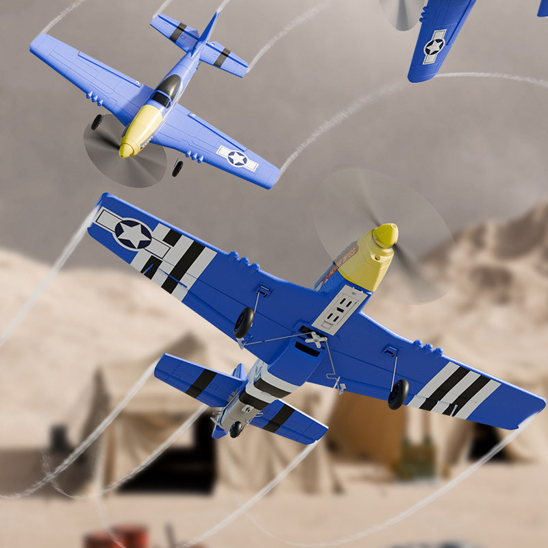 Самолет на радиоуправлении SCHE W551 Four-channel Stunt Fighter на картинке №5