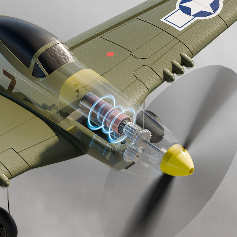 Самолет на радиоуправлении SCHE W551 Four-channel Stunt Fighter на картинке №5