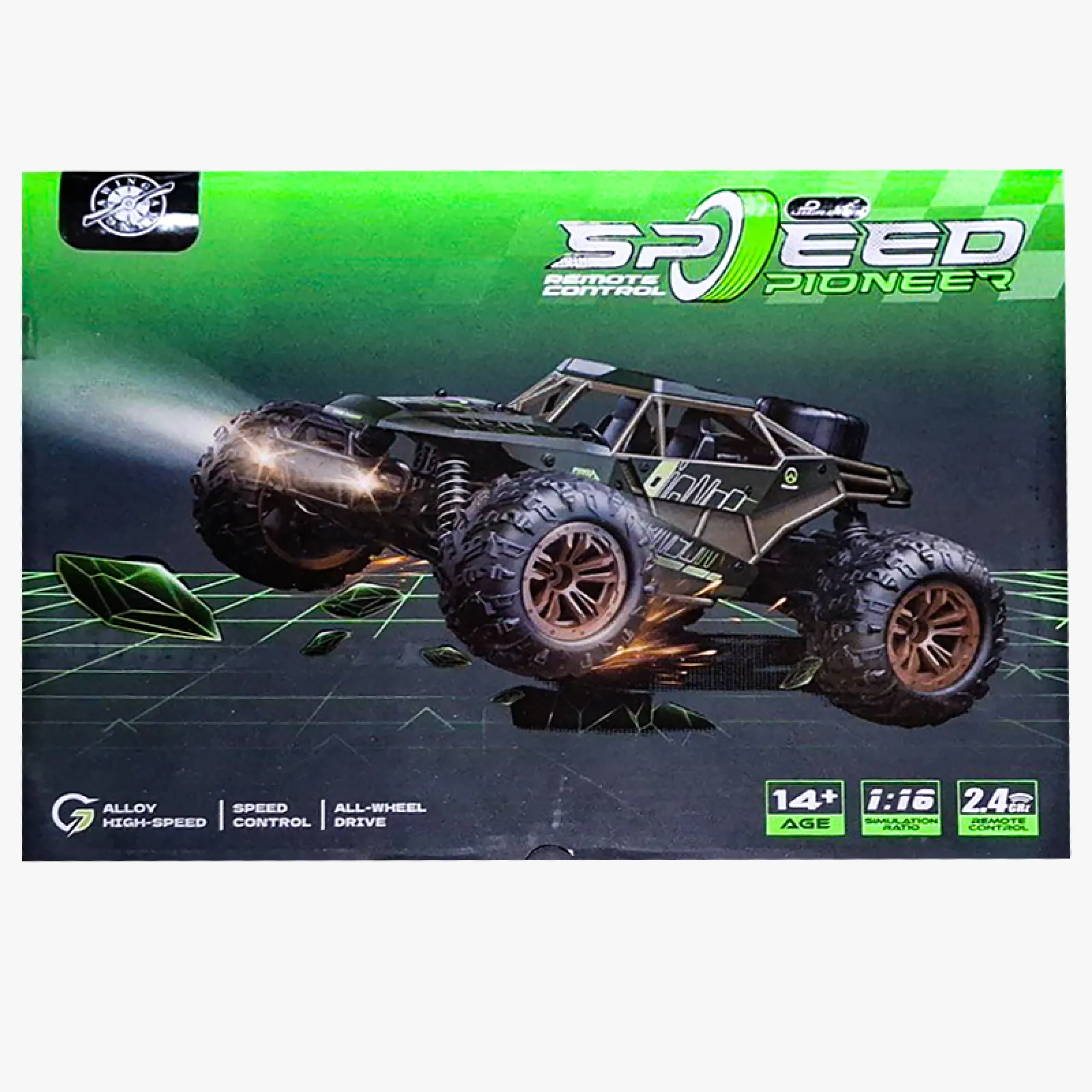 Машинка на радиоуправлении SCHE HW8809 Four-wheel drive high-speed 1, купить оптом с доставкой