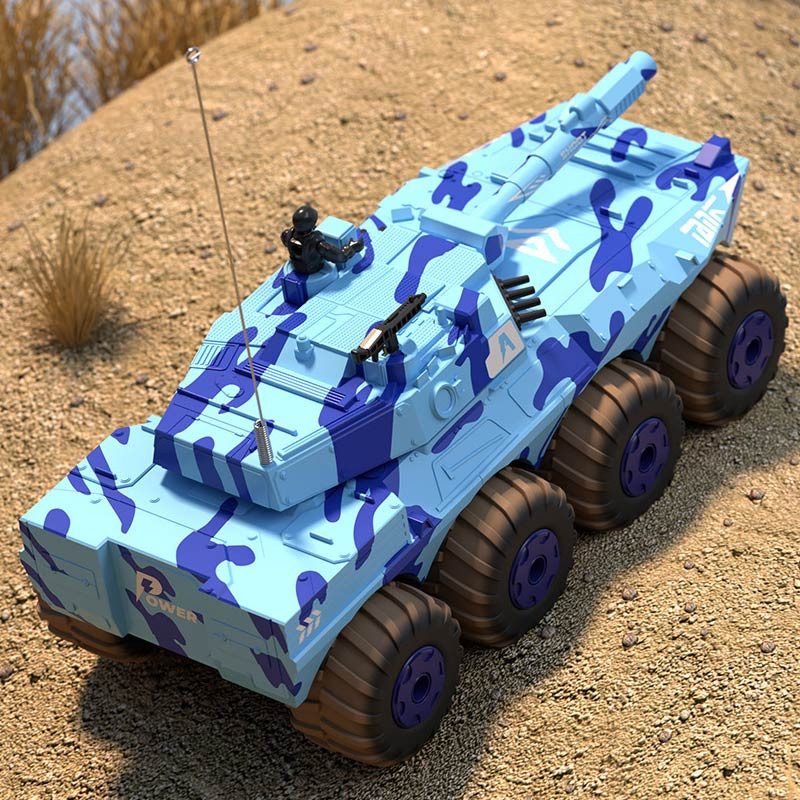 Бронетранспортер-амфибия на радиоуправлении SCHE Y1802 на картинке №2