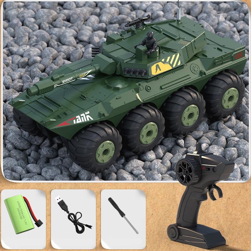 Бронетранспортер-амфибия на радиоуправлении SCHE Y1802 на картинке №6