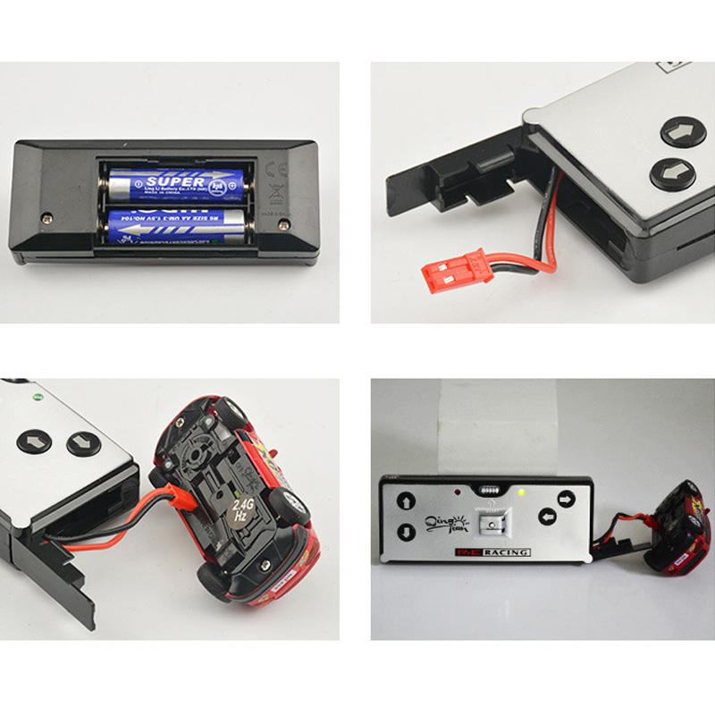 Дрифт-машинка на радиоуправлении Mini RC 666 2.4G на картинке №3