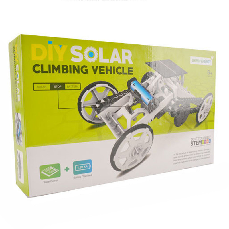 Конструктор внедорожник-скалолаз на солнечной батарее DYY008 Diy Solar на картинке №3