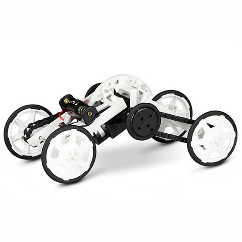 Конструктор внедорожник-скалолаз на солнечной батарее DYY008 Diy Solar на картинке №6