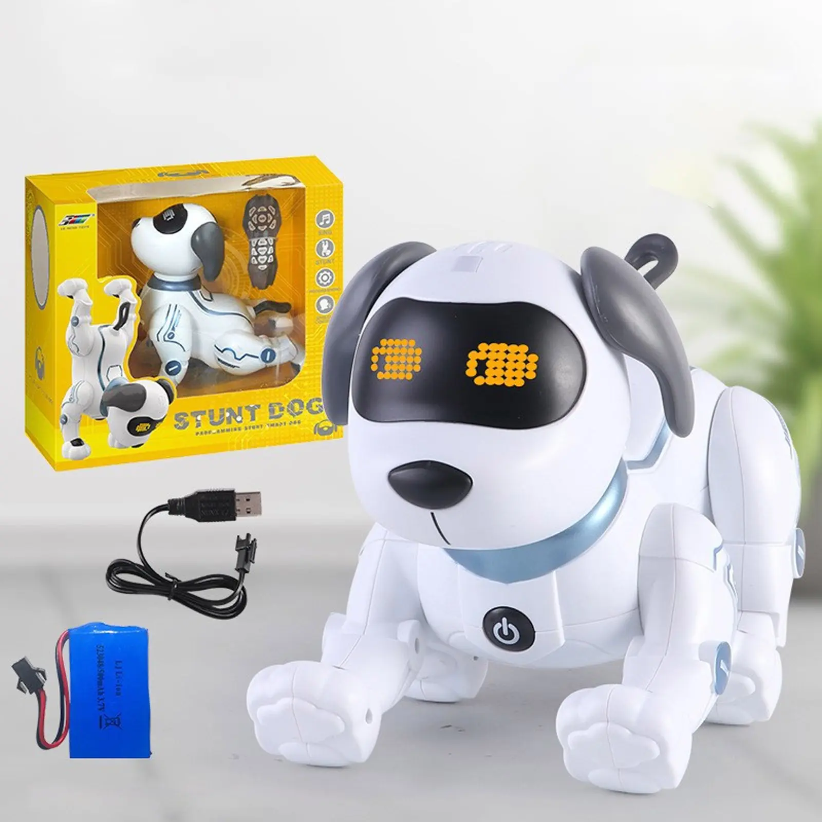 Интерактивная игрушка Собака-Робот SHT K16, White 5, купить оптом с доставкой