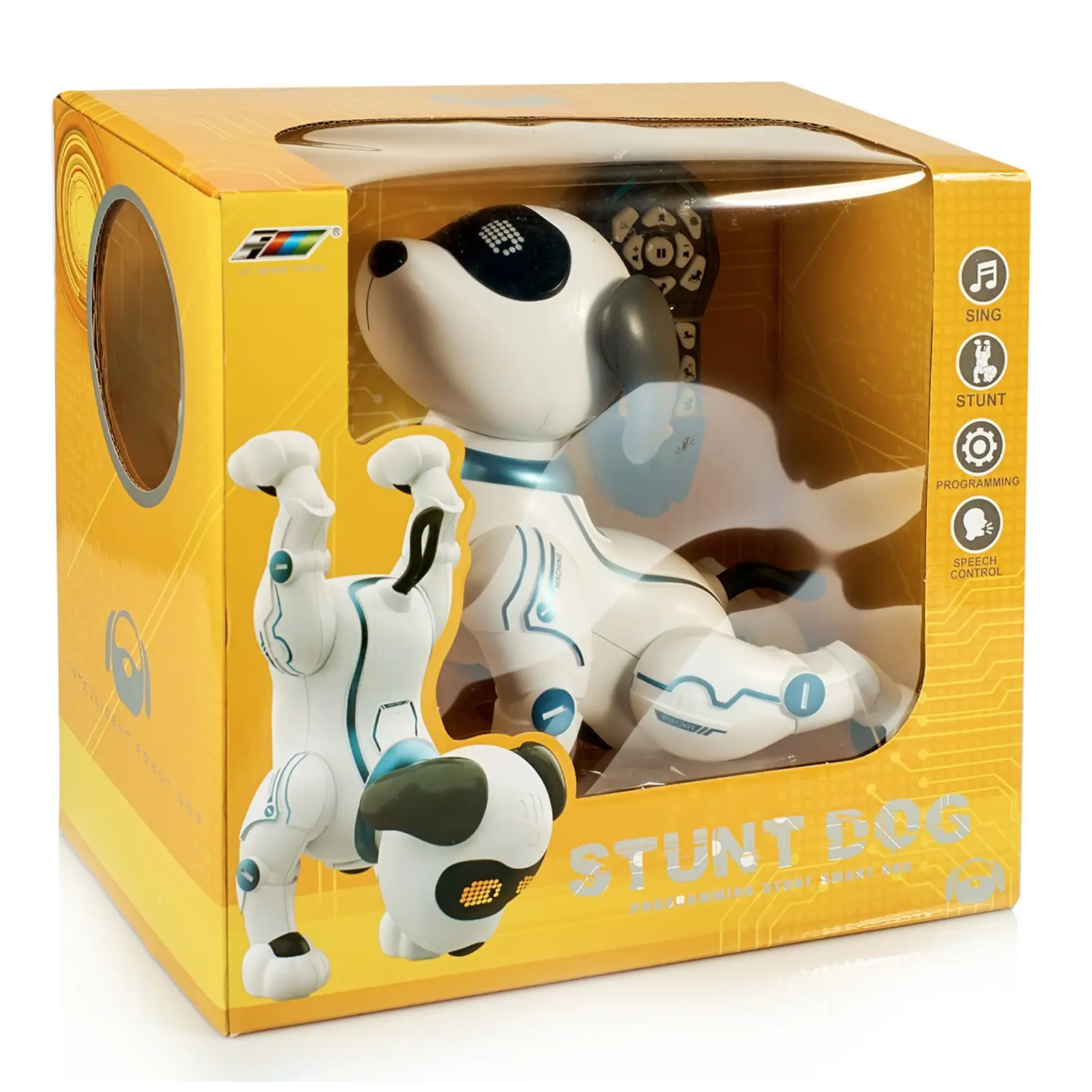 Интерактивная игрушка Собака-Робот SHT K16, White 6, купить оптом с доставкой