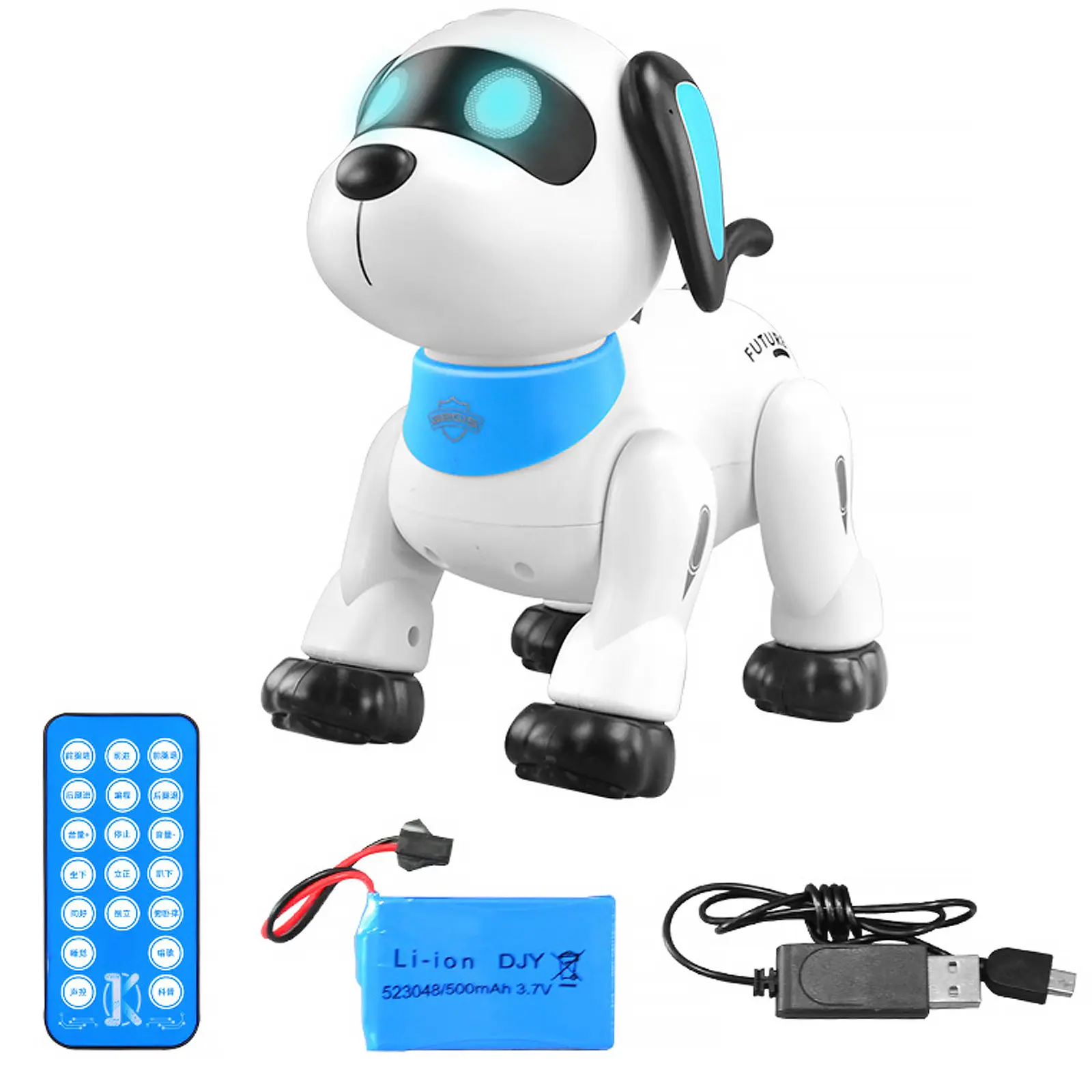 Интерактивная игрушка Собака-Робот SHT K21, White 1, купить оптом с доставкой