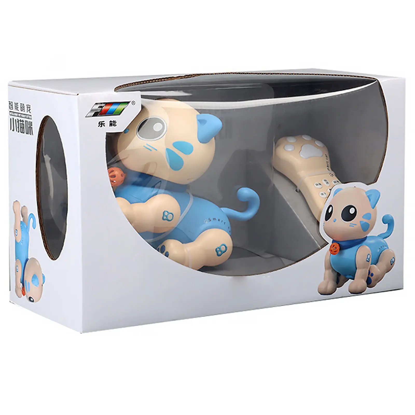 Интерактивная игрушка Котенок-Робот SHT K31, Blue 3, купить оптом с доставкой