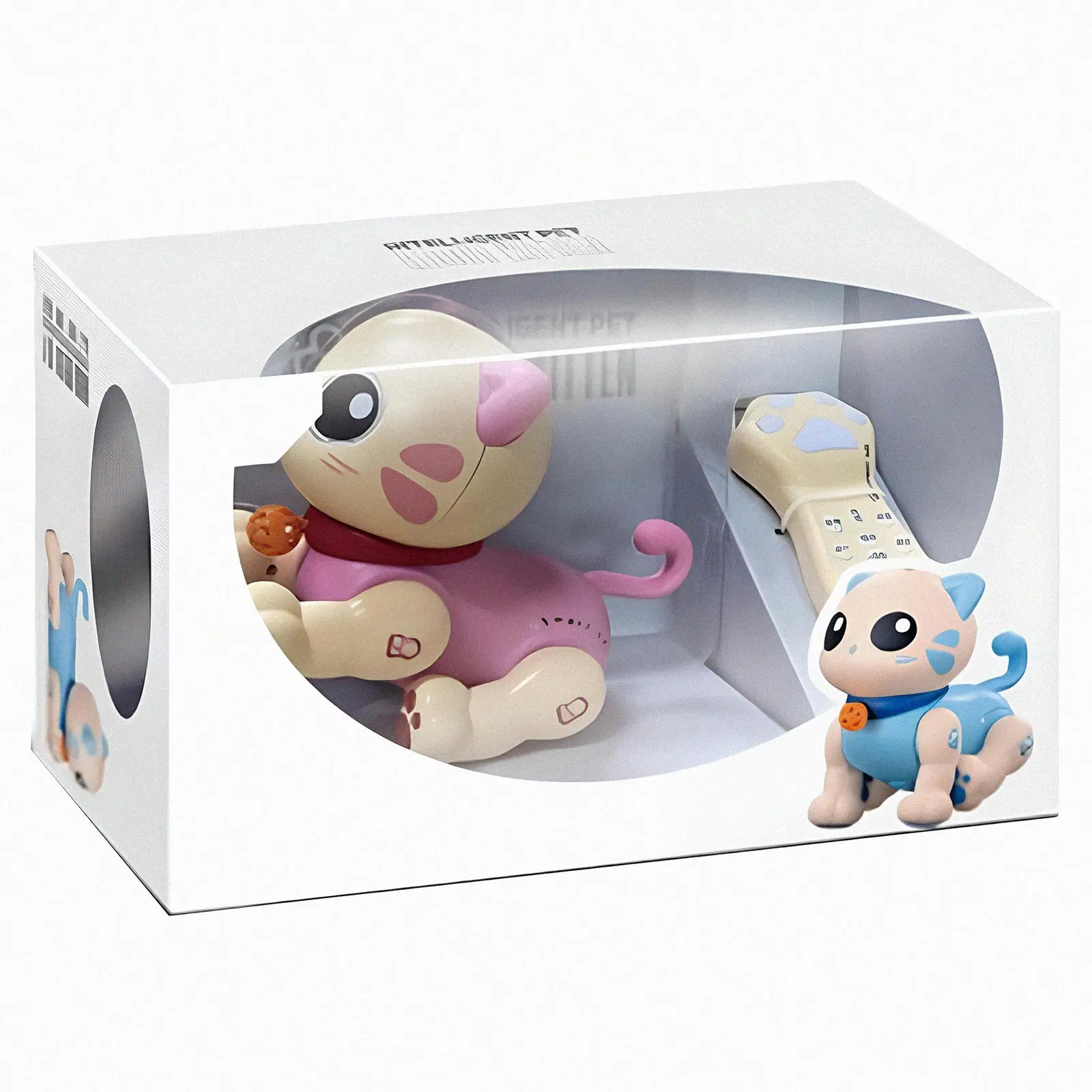 Интерактивная игрушка Котенок-Робот SHT K31, Pink 3, купить оптом с доставкой