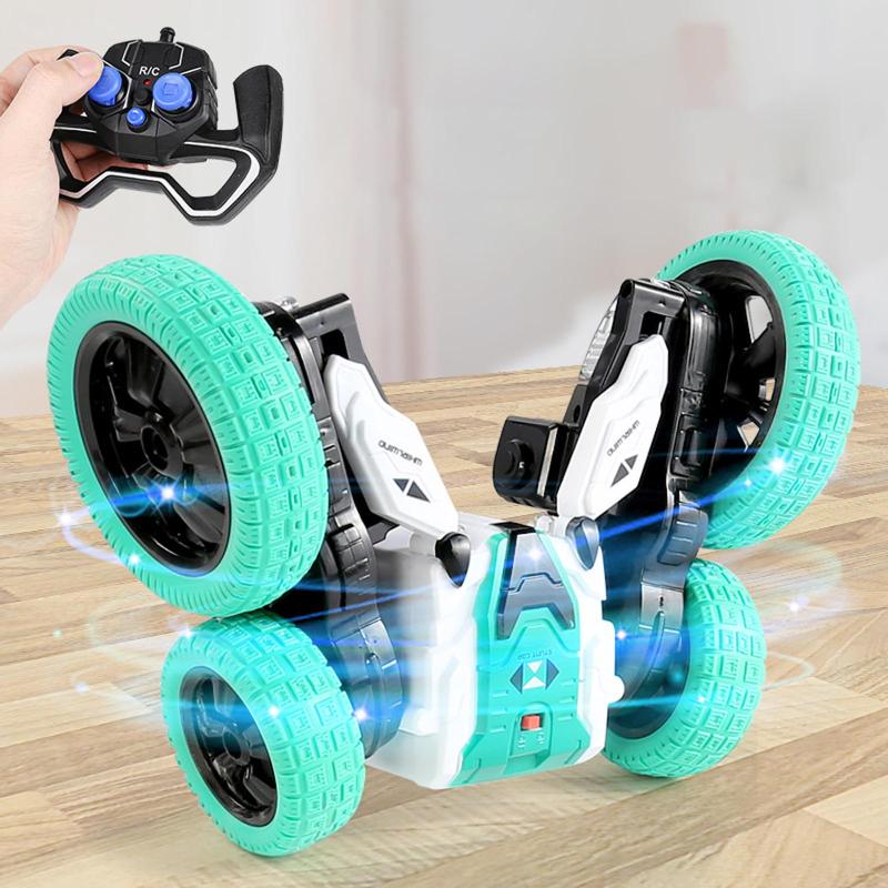 Машинка на радиоуправлении SHT DW02A Trick and Flip RC Car 2.4G на картинке №2