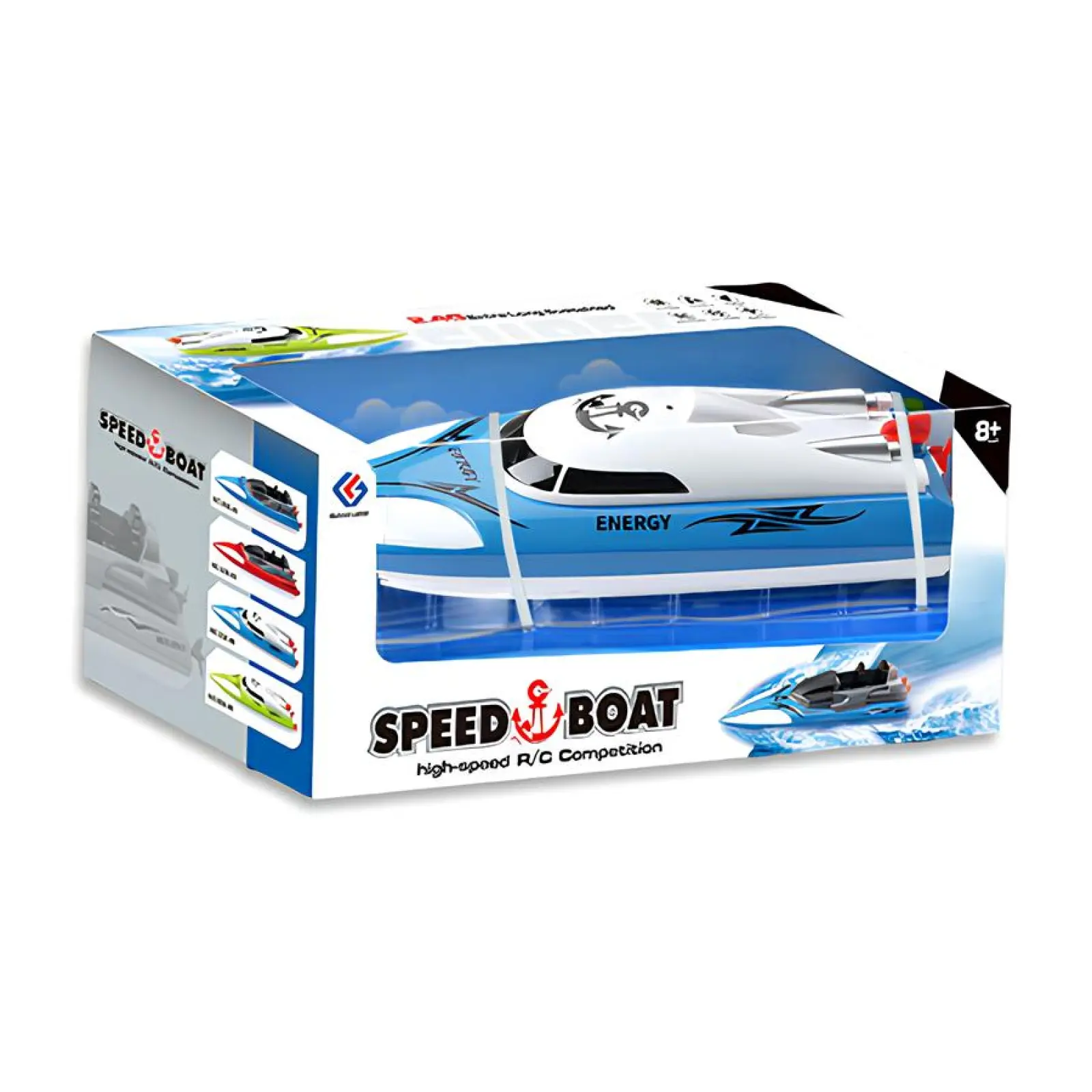 Катер на радиоуправлении SHT 658-48 2.4G, Blue 2, купить оптом с доставкой