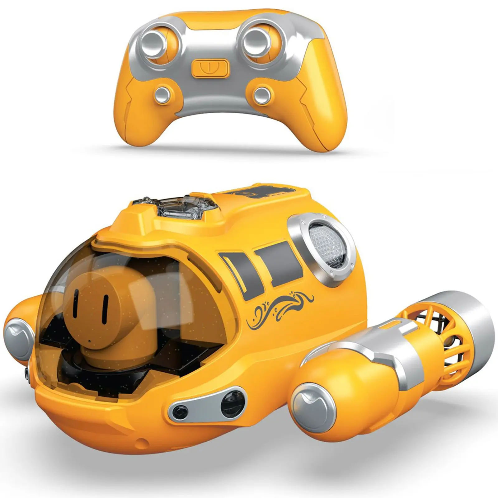 Лодка на радиоуправлении SHT 3722-1A Spray Fog 2.4G, Yellow 1, купить оптом с доставкой