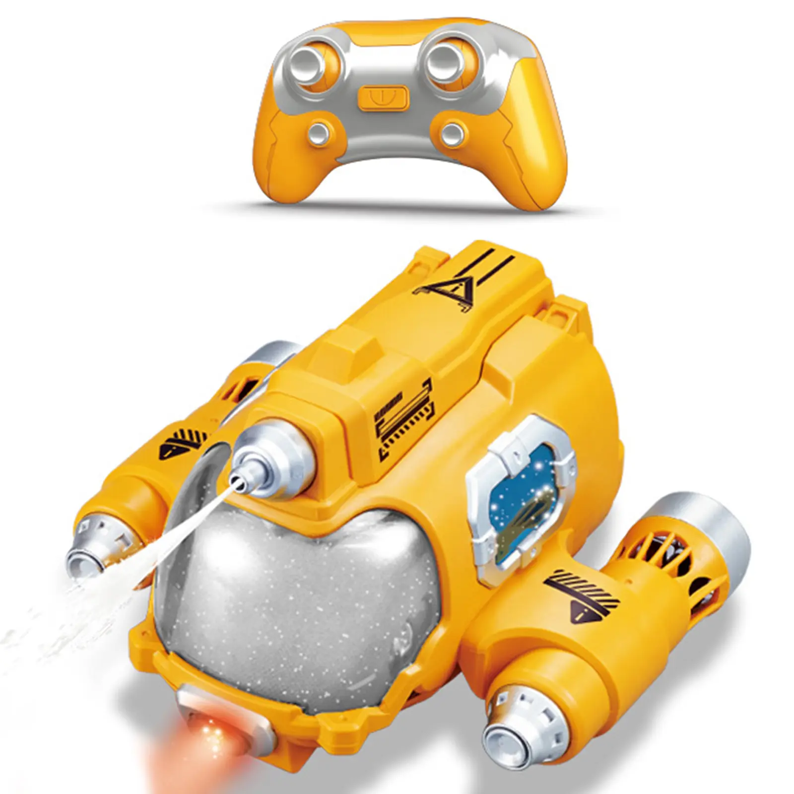 Лодка на радиоуправлении SHT 3737-1AD Spray Water 2.4G, Yellow 1, купить оптом с доставкой