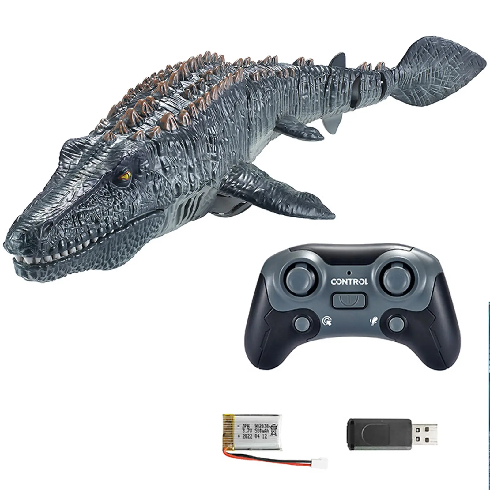 Лодка на радиоуправлении SHT 3712-3A Mosasaurus 2.4G, Grey 2, купить оптом с доставкой