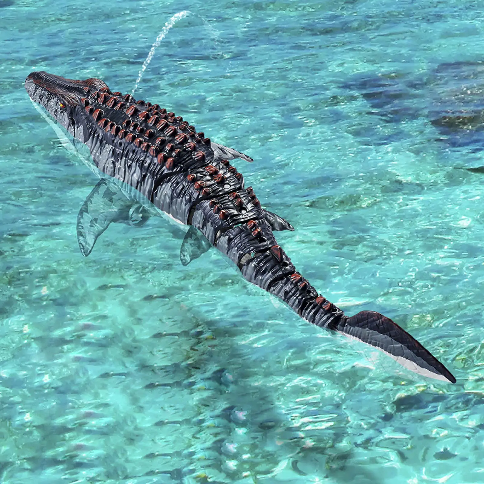 Лодка на радиоуправлении SHT 3712-3A Mosasaurus 2.4G, Grey 3, купить оптом с доставкой