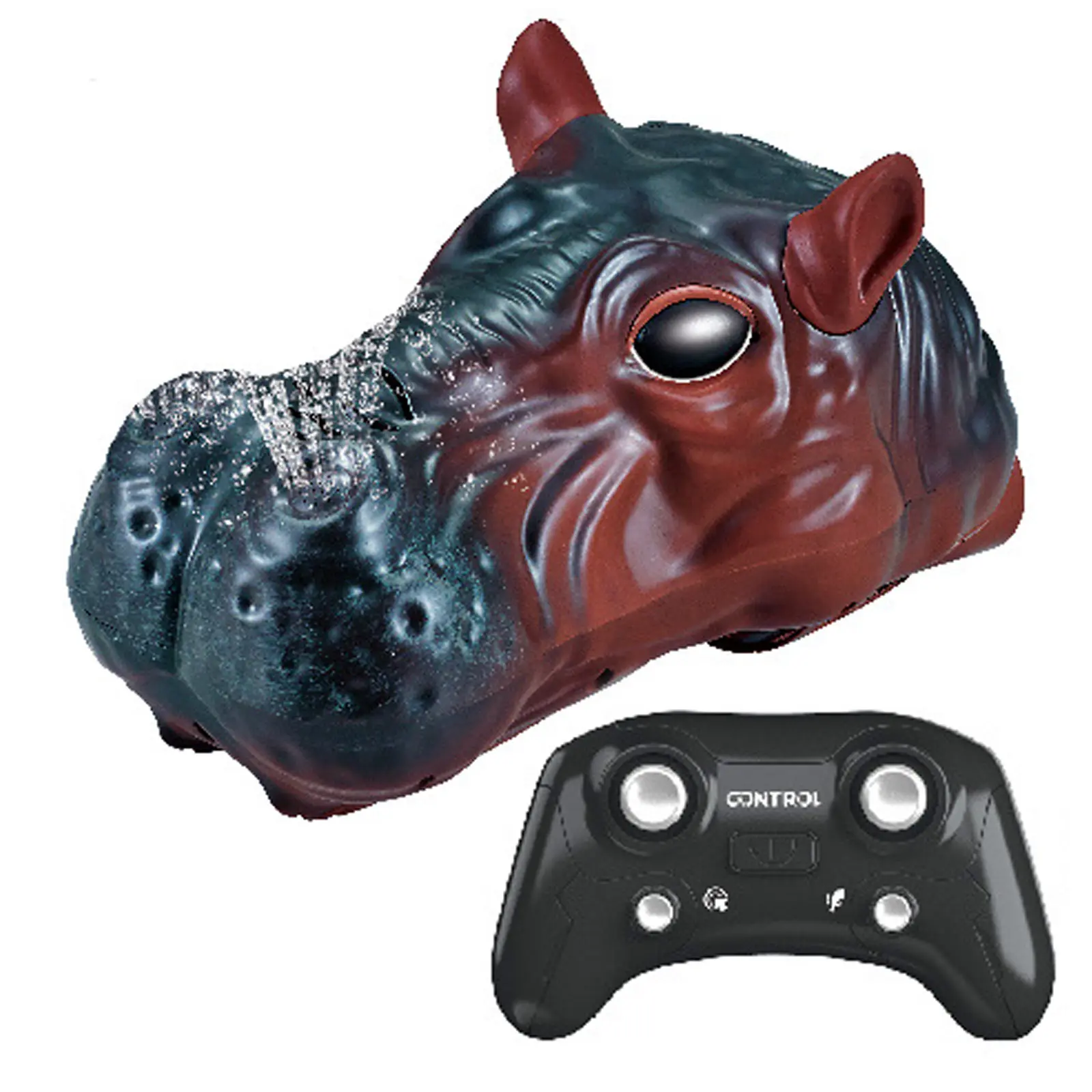 Лодка на радиоуправлении SHT 3736AD Hippopotamus 2.4G, Black / Brown 1, купить оптом с доставкой