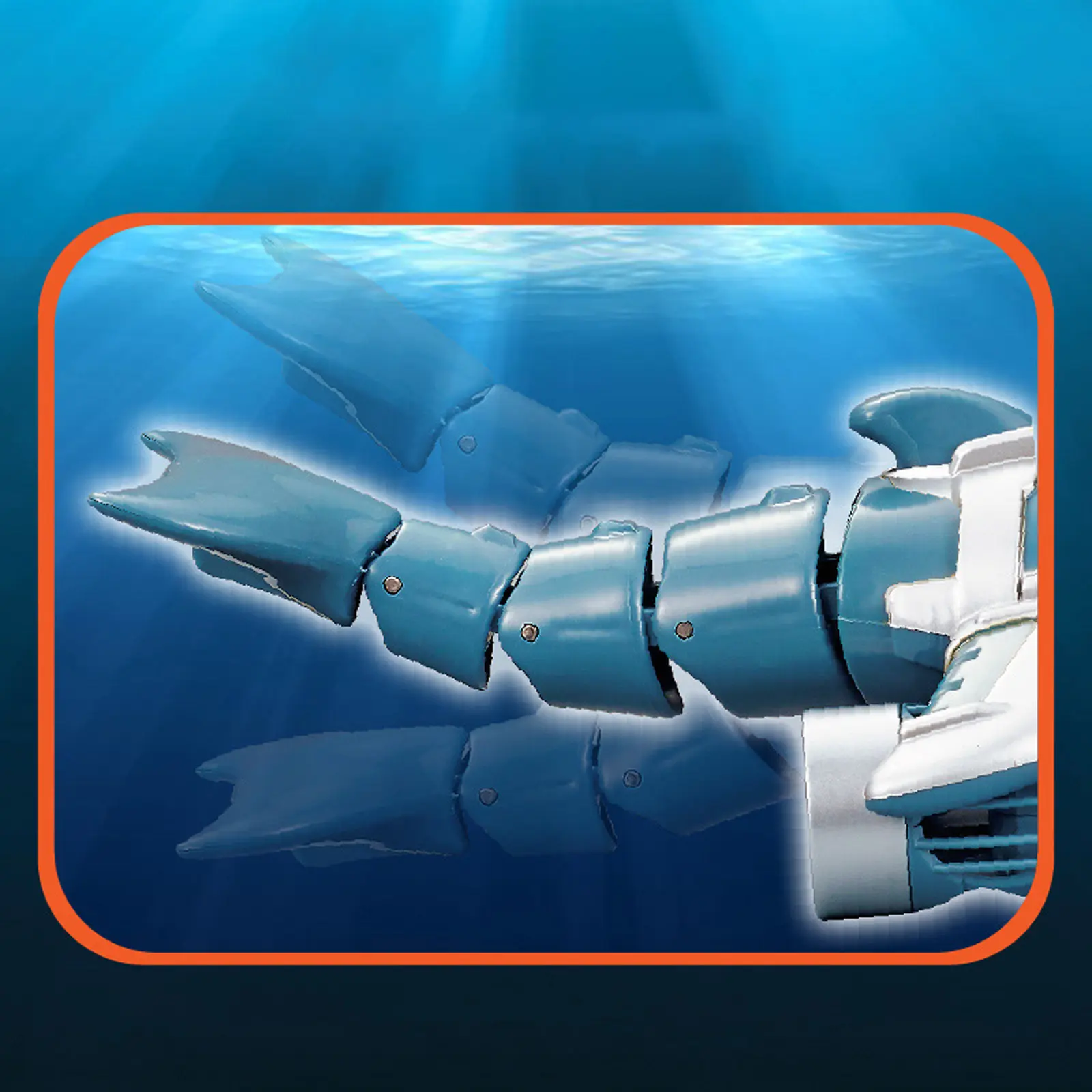 Лодка на радиоуправлении SHT 3738AD Dolphin 2.4G, Blue / White 2, купить оптом с доставкой