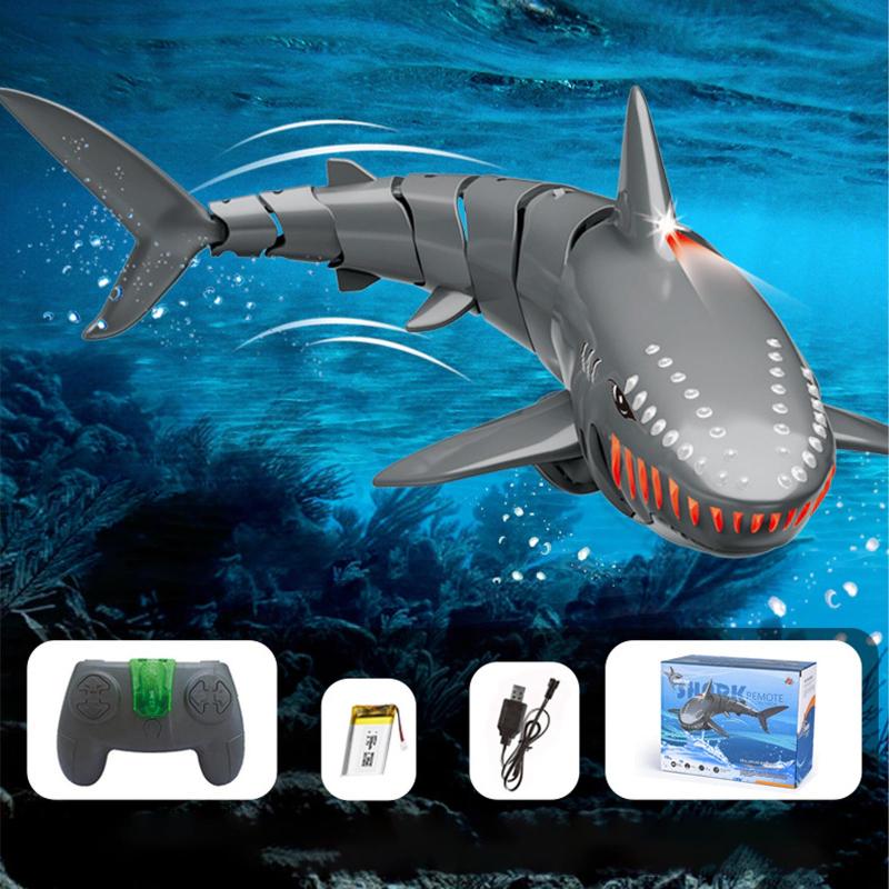 Лодка на радиоуправлении SHT FY666 Shark 2.4G на картинке №3