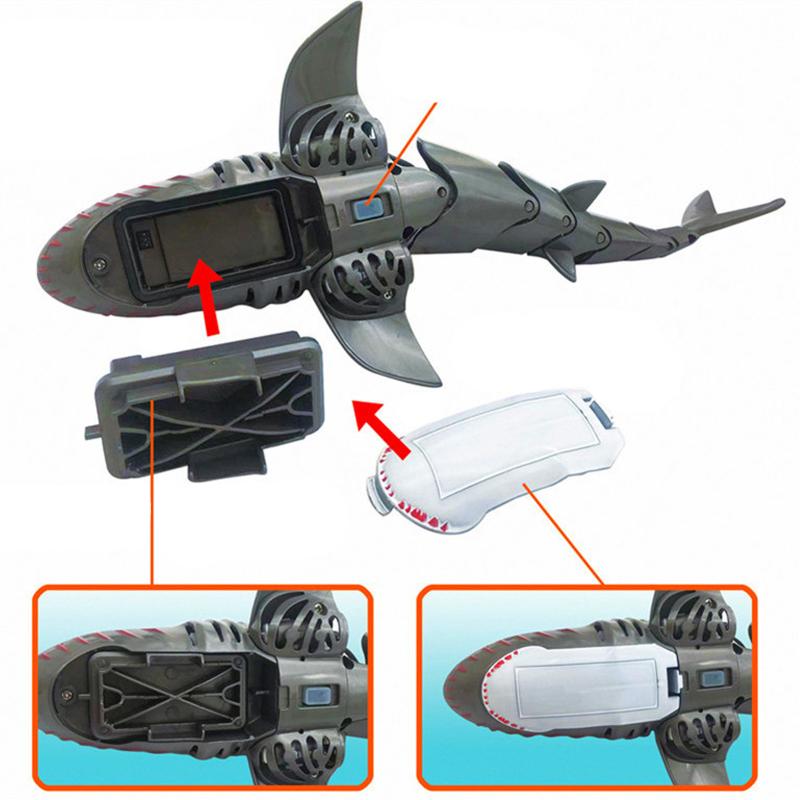 Лодка на радиоуправлении SHT FY666 Shark 2.4G на картинке №6