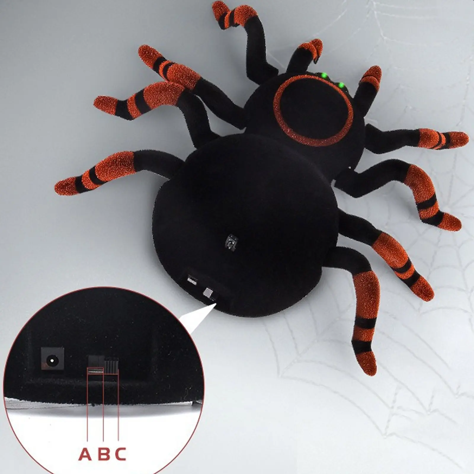 Паук на радиоуправлении SHT FY878 Tarantula 2.4G, Black 3, купить оптом с доставкой