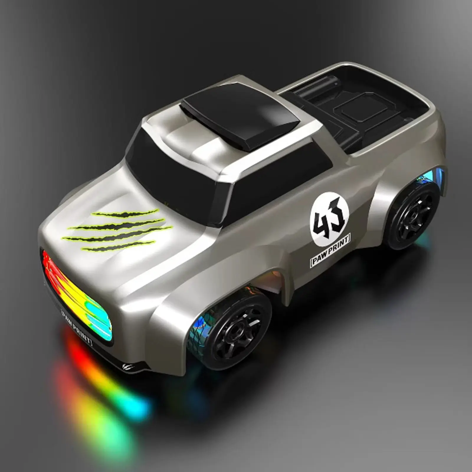 Дрифт-машина на радиоуправлении SHT K10 (1:64) Pickup 2.4G, Grey 3, купить оптом с доставкой