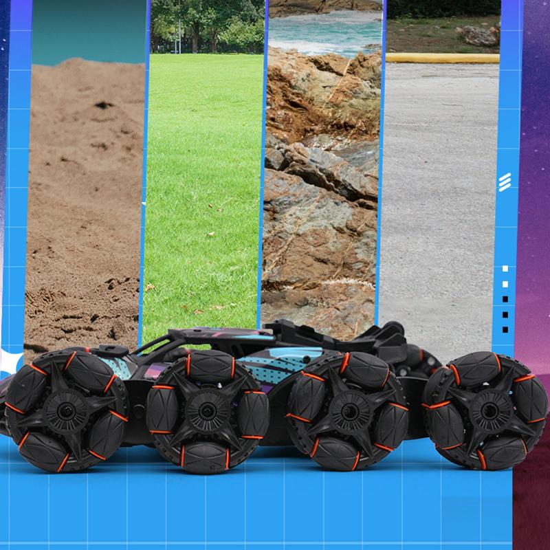 Детский восьмиколесный джип на радиоуправлении SHT 2330 2.4G (with 2 remote) на картинке №2