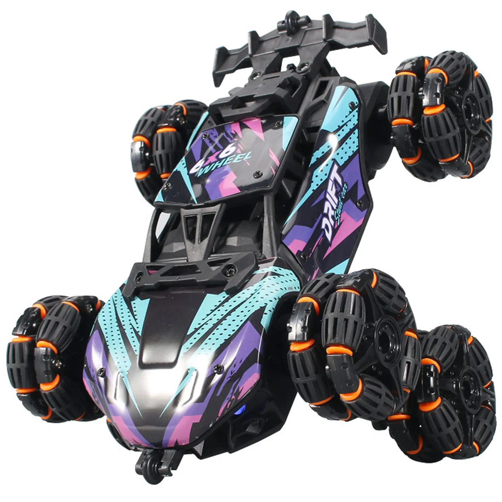 Детский восьмиколесный джип на радиоуправлении SHT 2330 2.4G (with 2 remote), Violet 1, купить оптом с доставкой