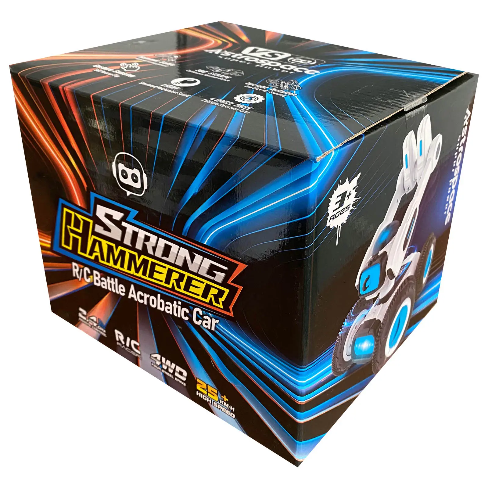 Уценка Машинка на радиоуправлении SHT 1509C Mighty Hammer 2.4G, Мятая упаковка / Blue 3, купить оптом с доставкой