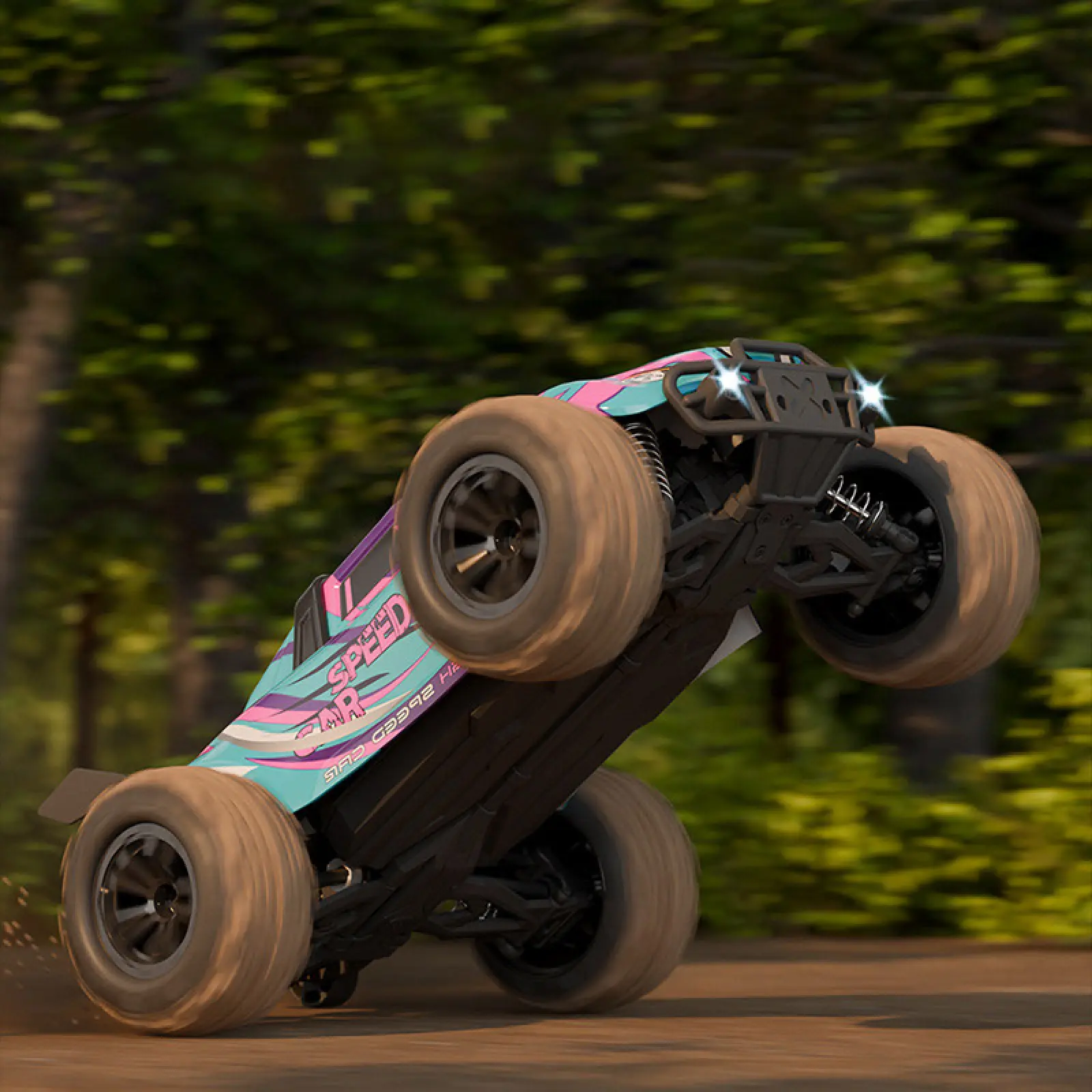 Уценка Машинка на радиоуправлении SCHE HW8807 All-terrain sports car, Эстетический дефект / Colorful 2, купить оптом с доставкой