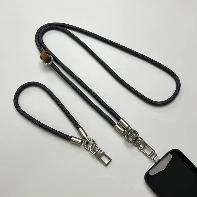 Набір шнурків 120см + 35см, Dark Grey 1, купити оптом з доставкою