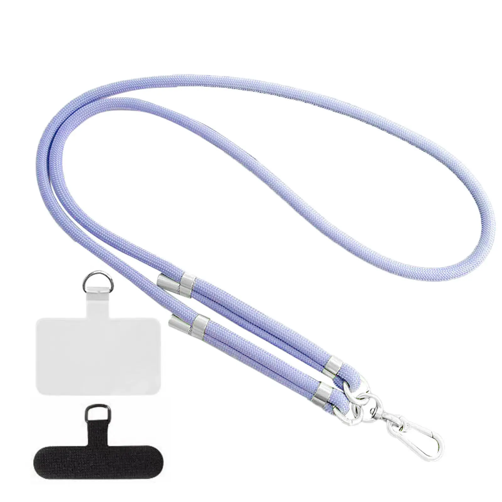 Шнурок (8мм) 150см, Light Blue, купити оптом з доставкою