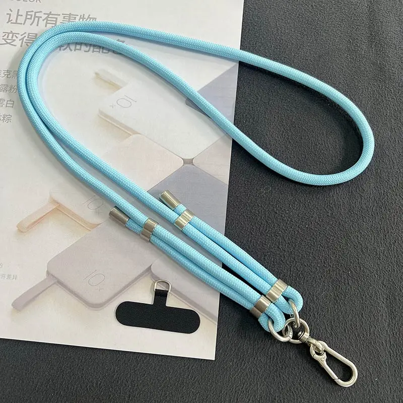 Шнурок (8мм) 150см, Sky Blue 1, купити оптом з доставкою