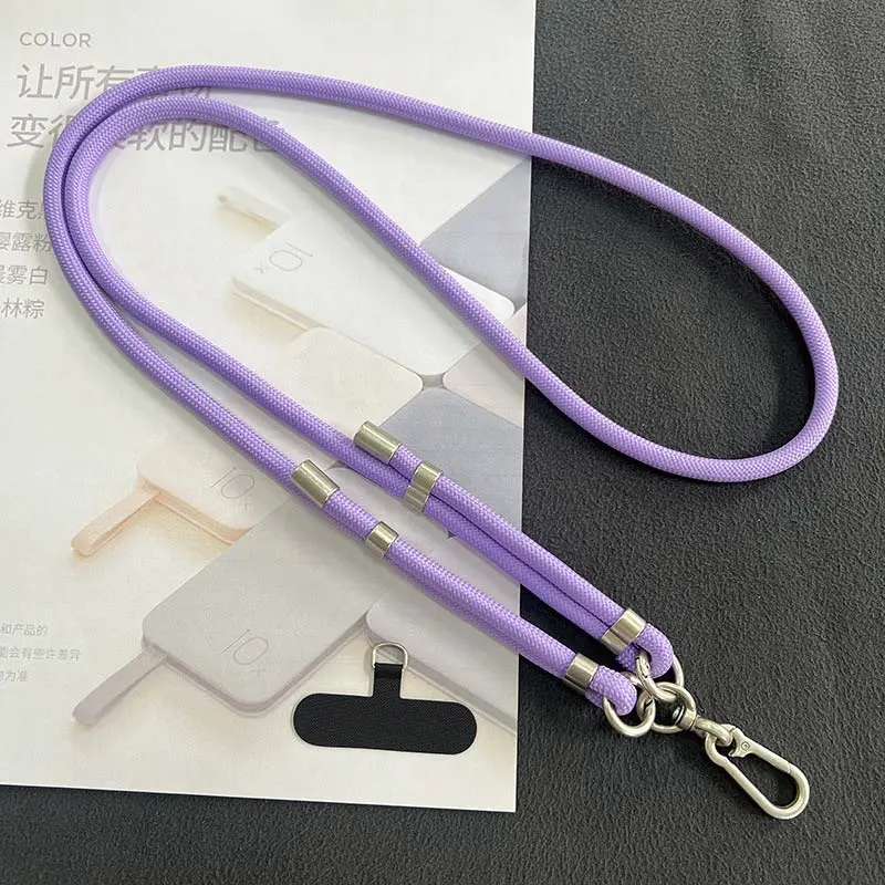 Шнурок (8мм) 150см, Lilac 1, купити оптом з доставкою
