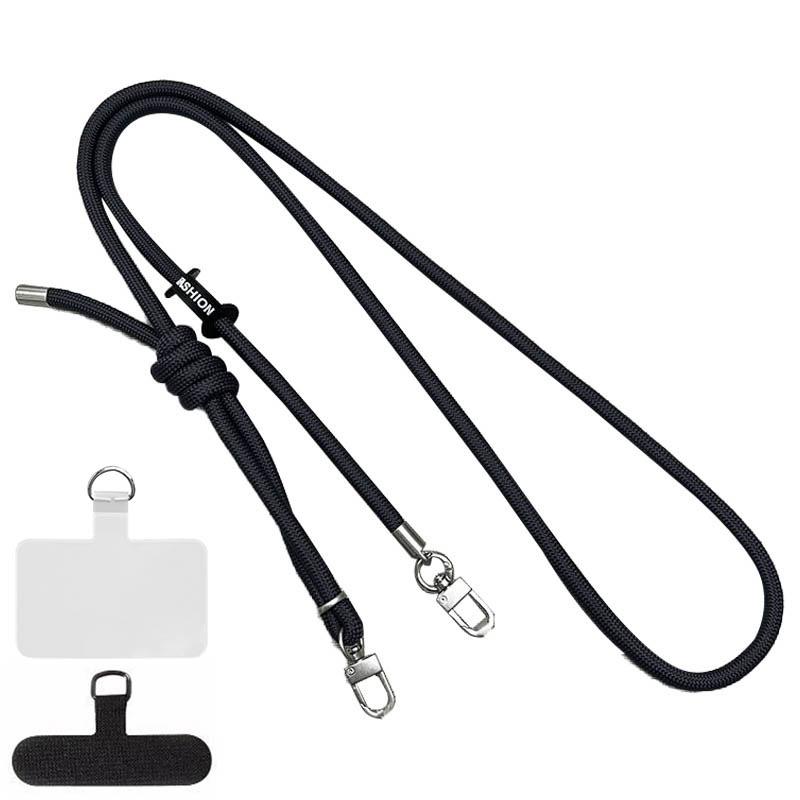 Шнурок із двома кріпленнями (8 мм) 150 см на малюнкі №1