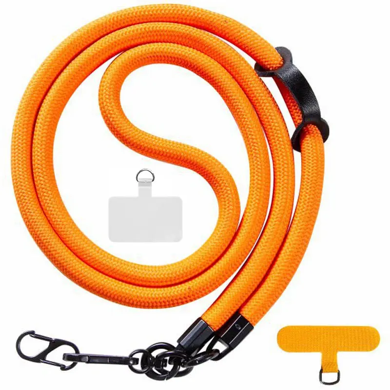 Шнурок (10мм) 120см, Orange, купити оптом з доставкою