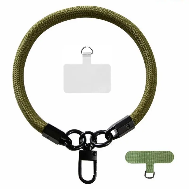 Шнурок - браслет (10мм), Army Green, купити оптом з доставкою